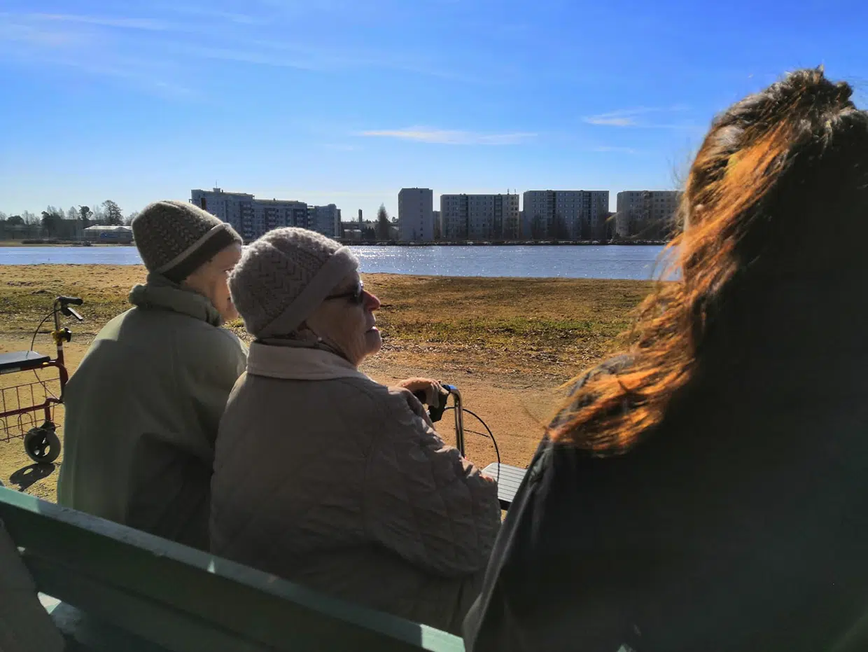 Koskenkodin asukkaita